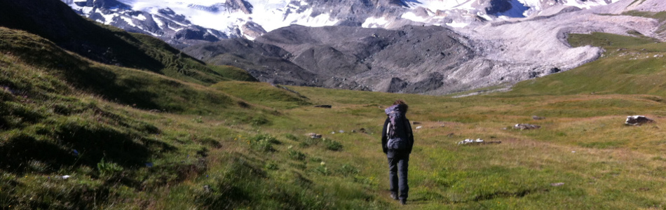 Aostatal wandern Valcrisenche, Trekking, Wanderleiterin